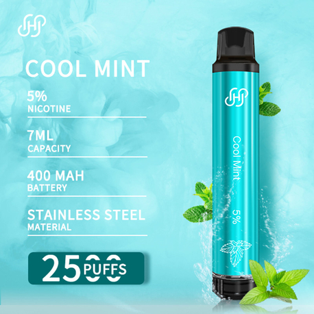 Renkli LED Işık Cherry ice 2500 Puffs Tek kullanımlık vape